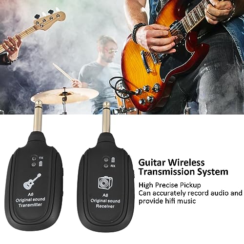 Wireless Guitar System with Precise Sound PickupGuitar Pickup SystemWireless Guitar Transmitter Receiver,Guitar Transmitter Receiver SystemDistortion & Overdrive - Image 2
