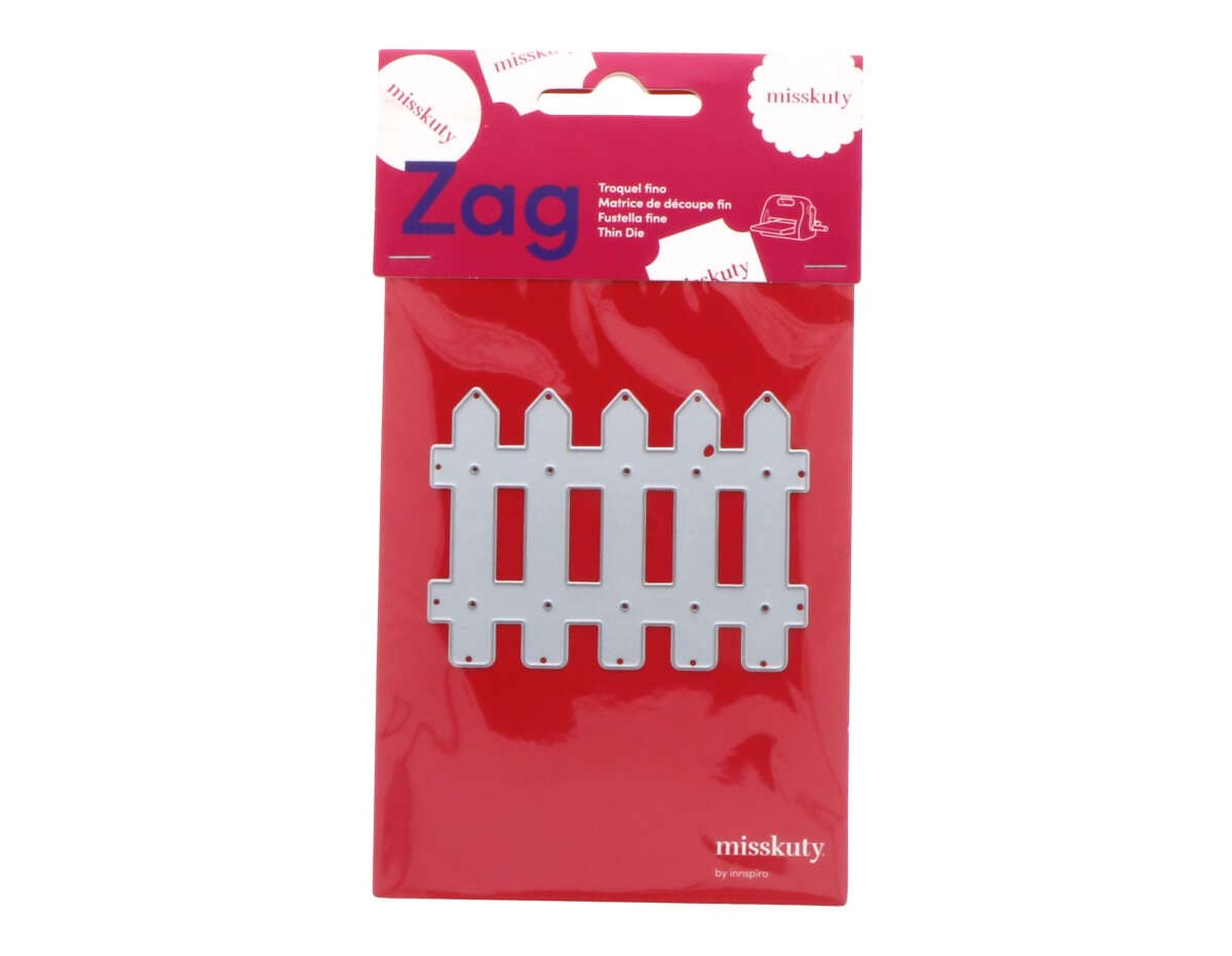 ZAG 5 Fustelle Sottili Per Taglio Carta, Cartoncino, EVA – 120x145 Mm – Per Scrapbooking - 3