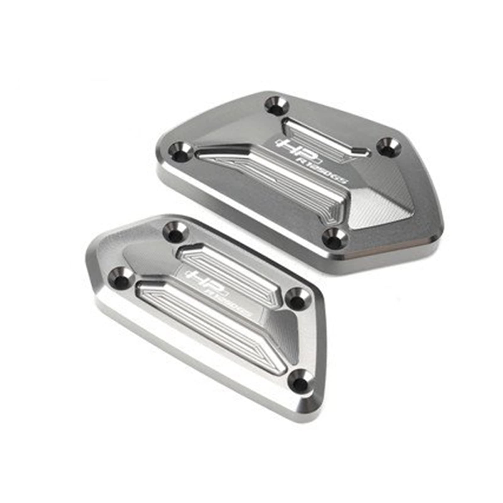 Bouchon de réservoir R1250GS en aluminium anodisé gris pour protection de frein BMW