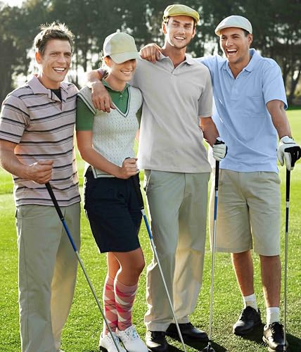 COOFANDY Men's Polo Shirts Short Sleeve Casual Shirts with Pocket3