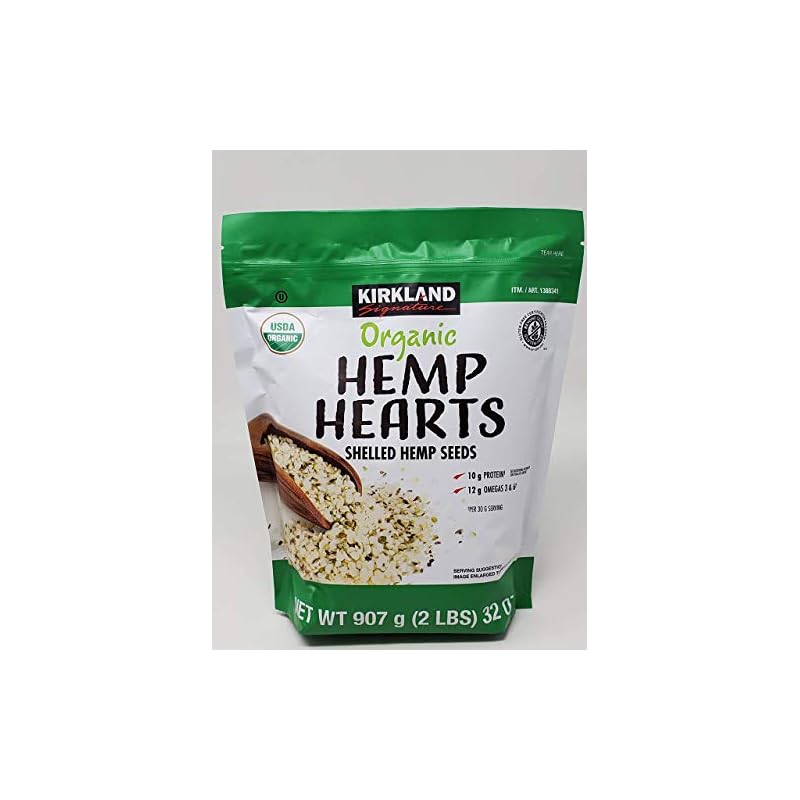 Kirkland Signature Organic Hemp Hearts Eat Intact