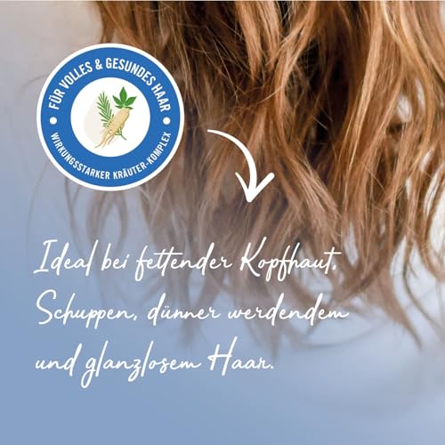 ARYA LAYA Haartonikum Rosmarin-Ginseng, 100 ml – Haar-Serum ideal bei fettigem Haar & Schuppen, fördert natürliches Haarwachstum, für eine gesunde Kopfhaut, vegan