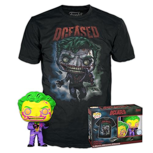 DC The Joker Funko POP et Tee - vue 3