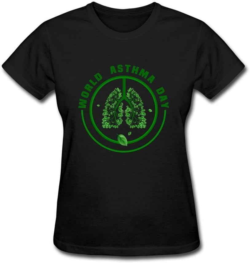 LJLForever Women's Medical Asthma World Day Logo T Shirt