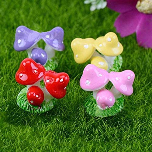 BHOOLU&GOOLU Colorful Mushroom Miniature for Garden Ornamental Decor - 10 pcs/set (B082YFN41Y) Amazon Price History, Amazon Price Tracker