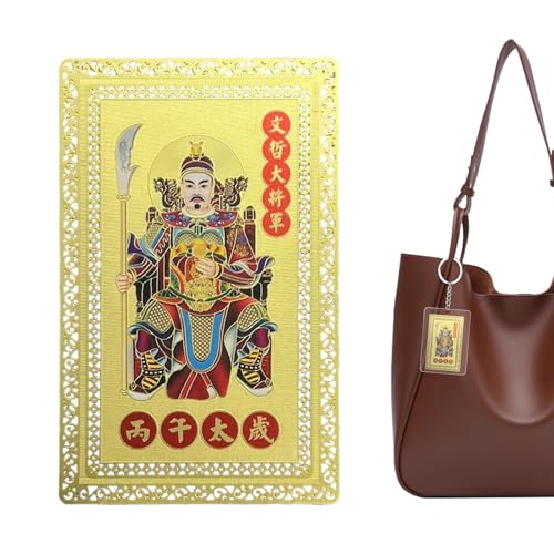 Carta del Tai Sui Cinese,Oggetto da Collezione in Rame come