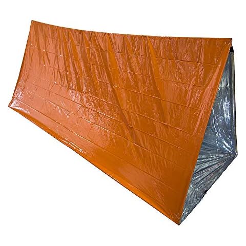 2 Personen Ultraleicht Rettungszelt Notfallzelt Outdoor Tube Zelt Cover