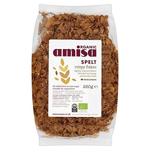 Amisa Organic Crispy Spelt Flakes 250 g