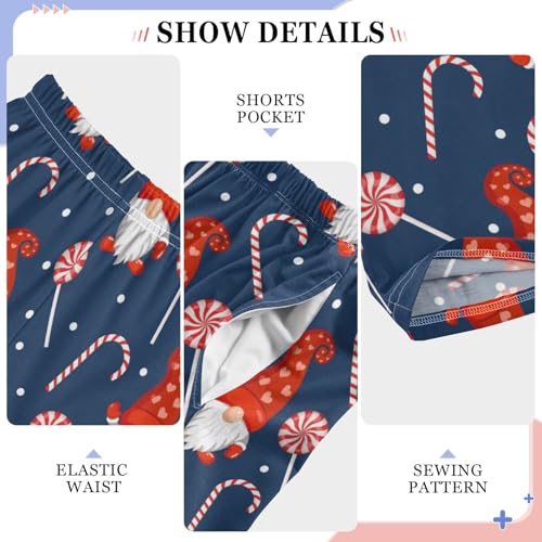 Gnome Candy Boys Long Pants Soft Trousers Elastic Waist Kids Lounge Bottoms with Pockets S-XL4