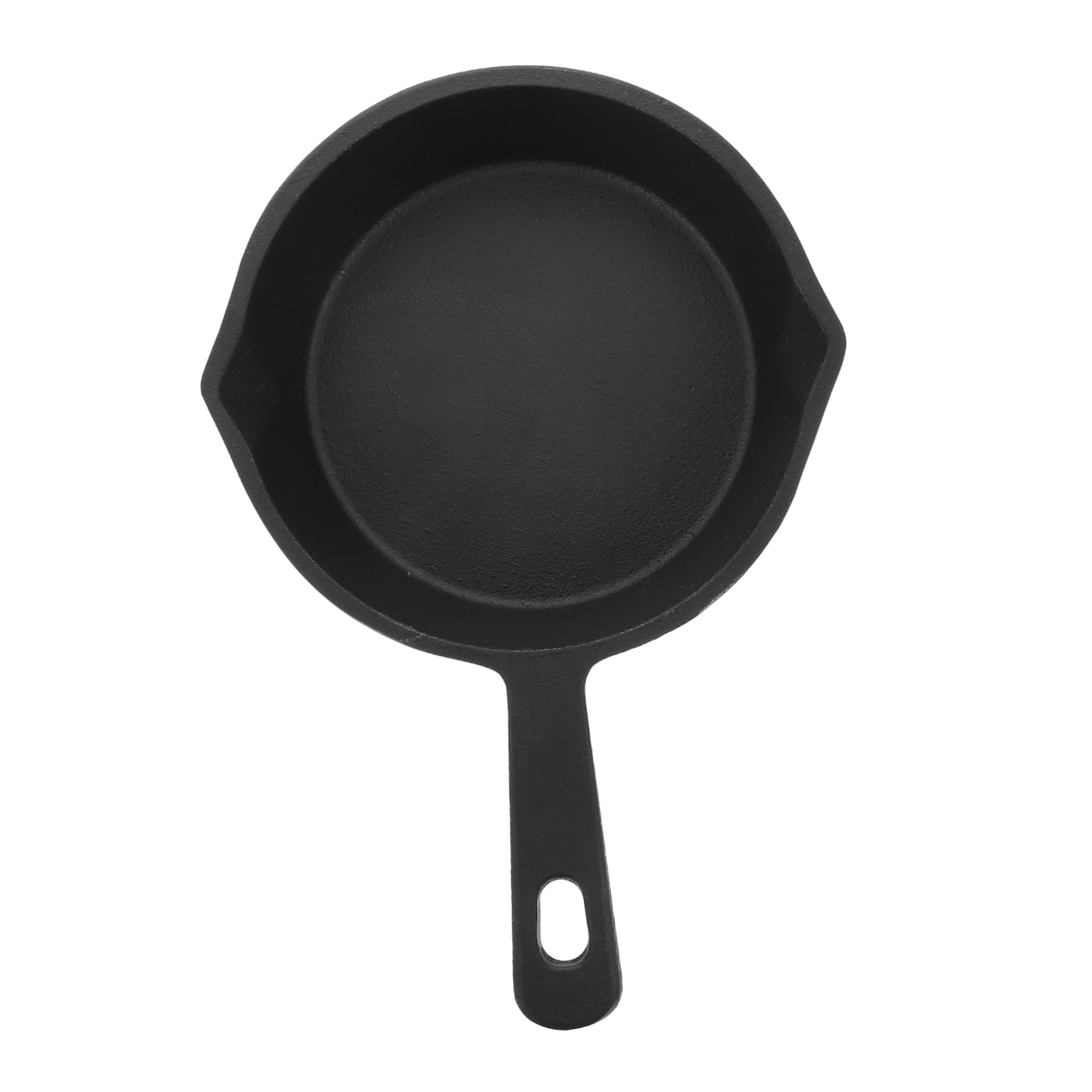 SOLUSTRE Cast Iron Square Pancake Pan Nonstick Mini Frying Pan for Gas Induction Cookers for Omelets Sandwiches Easy Release Surface Black