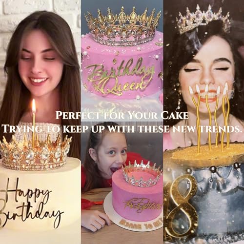 50% Off TOBATOBA Rhinestone Queen Crown Tiara - Image 4