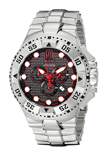 Invicta Mens 17841BWB Jason Taylor Stainless Steel Bracelet Watch
