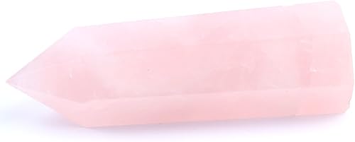 Miniatura 3 de YWG - Piedra de cristal, cetro grande de 3 pulgadas, varita tallada para curación Reiki, 6 lados estilo prisma