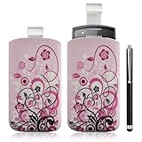  ATM Housse Coque étui Pochette pour Samsung Player Star 2 avec Motif + Stylet Luxe