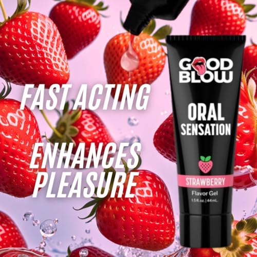 Image of Oral Sensation Strawberry Flavor Gel - 1.5 fl oz