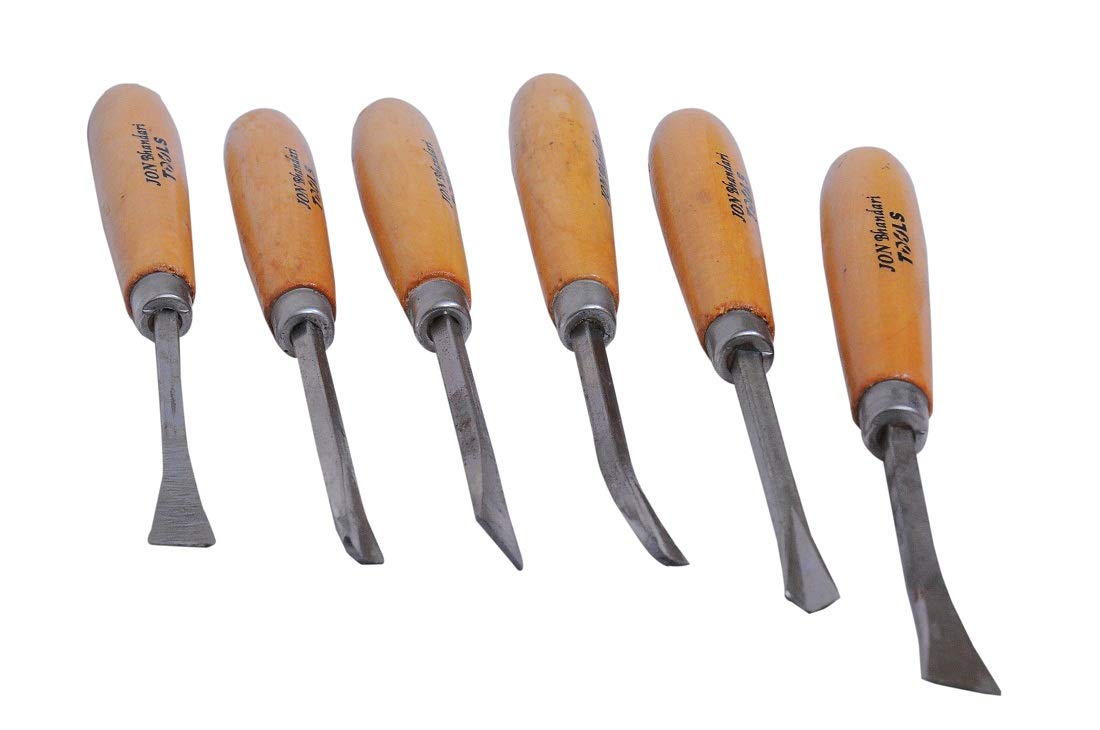 Jon Bhandari Tools 6 pc Wood Carving Set For Home & Professional Use (B07ZR7B3CB) Amazon Price History, Amazon Price Tracker