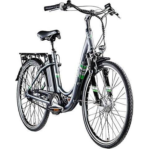 ZÜNDAPP E Damenrad 28" E-Bike Pedelec Green 3.7 Citybike Elektrofahrrad Fahrrad Cover