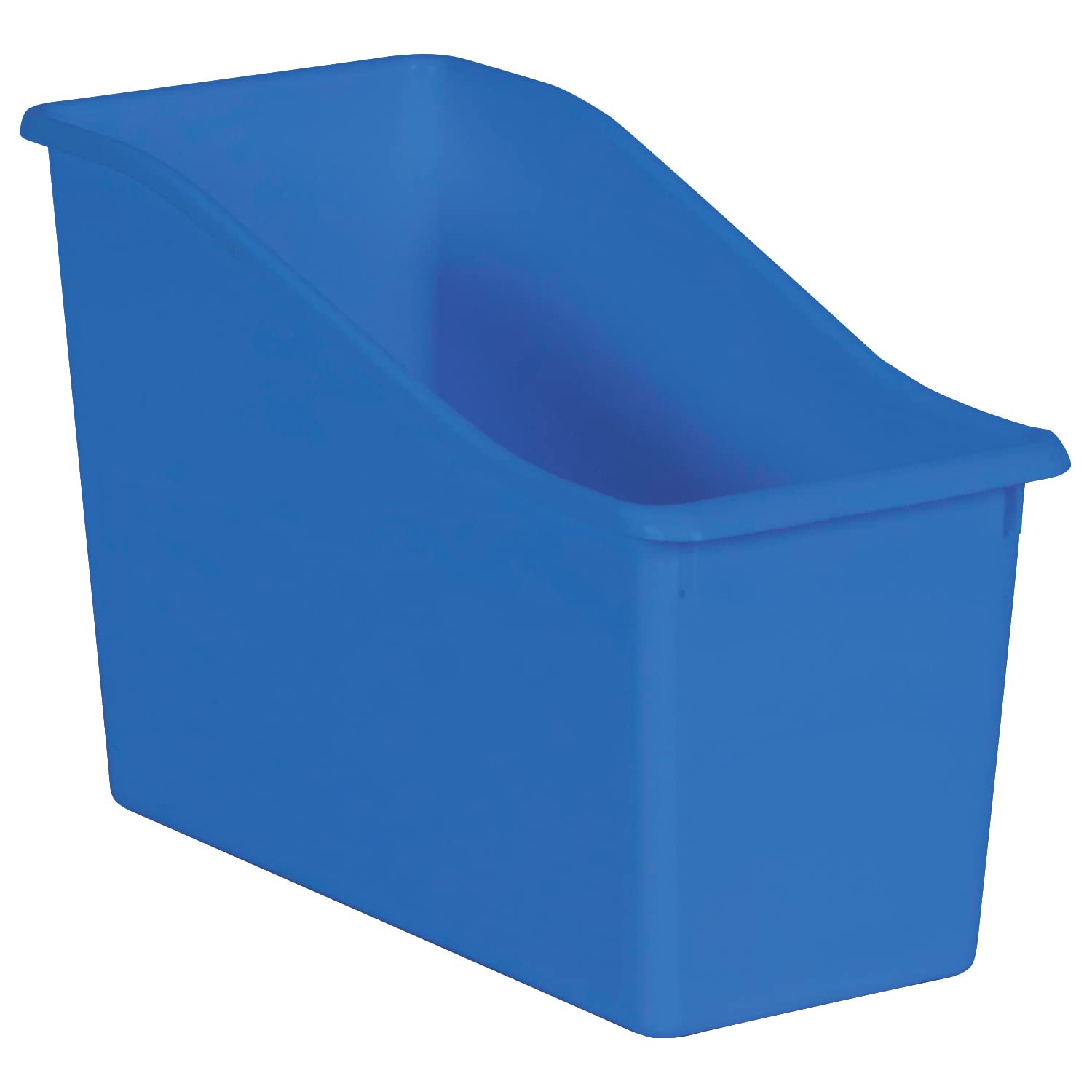 Teacher Created Resources Blue Plastic Book Bin, Pack of 6 - Image 2