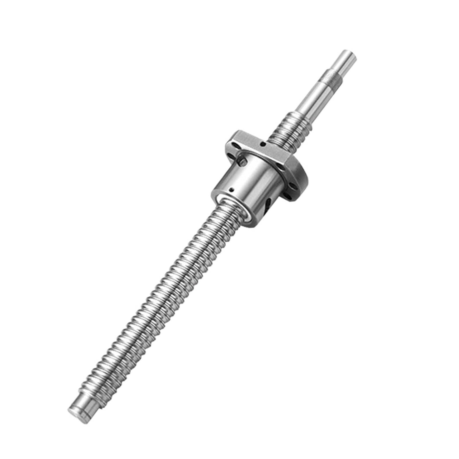 Metal Ball Screw nut end Processing C7 Roller Screw SFU2505 with Single Ball Nut 300mm-1200mm(600mm)