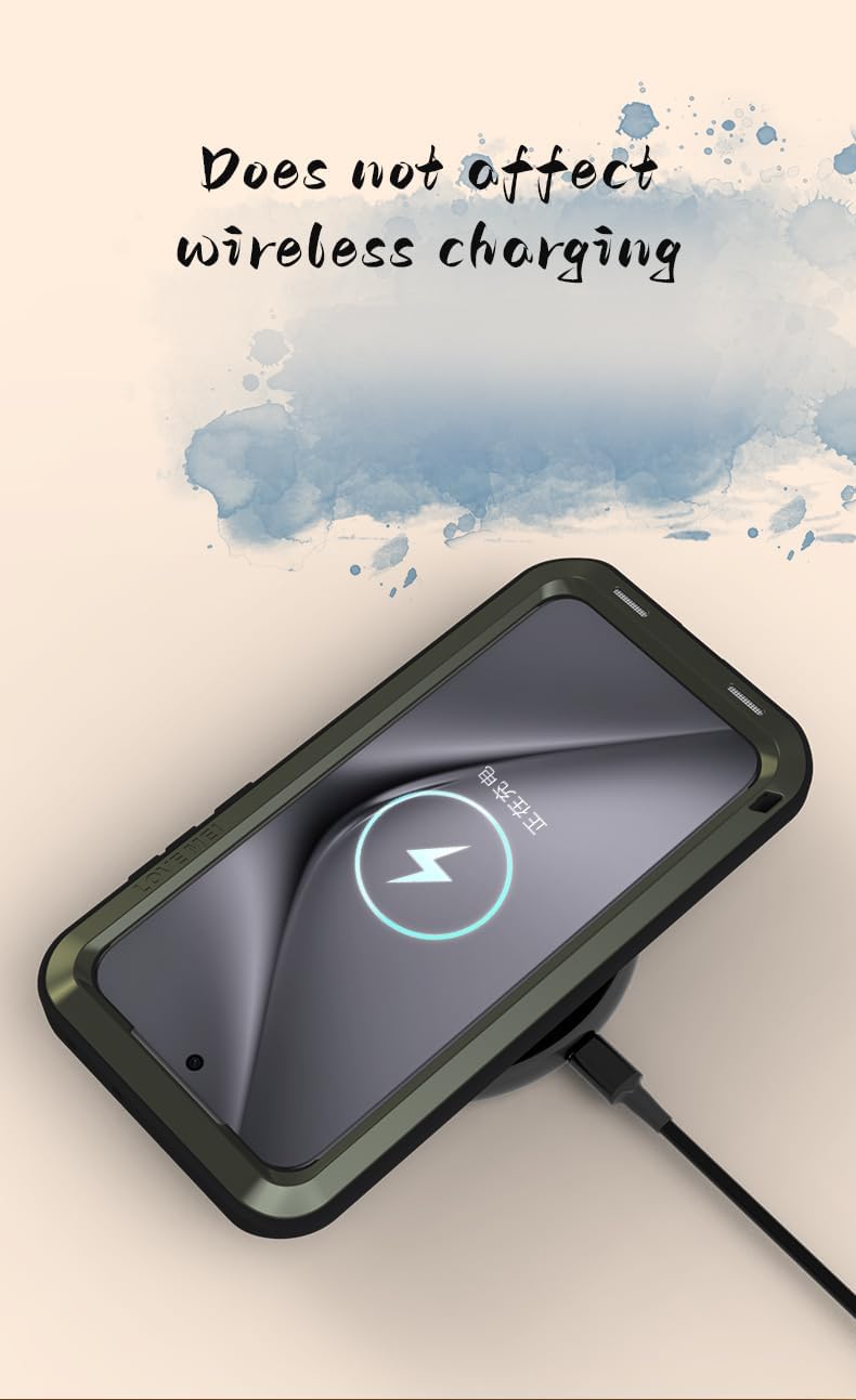 Full-Body Rugged Case for Huawei Pura 70 Ultra Heavy Duty Metal Shockproof Hybrid Aluminum Silicone Outdoor Protective Armor Cover Without Screen Glass, Support Wireless Charging (Black)