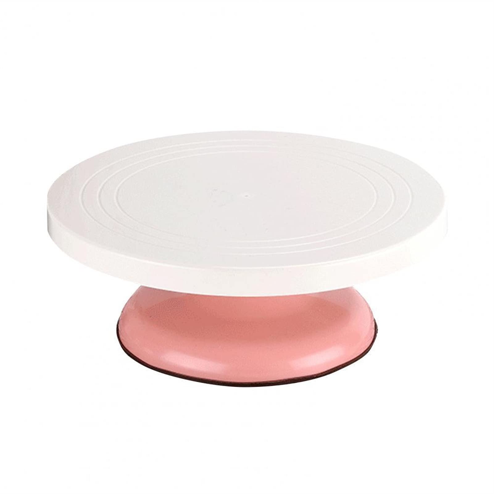 Tortenplatte Drehbar Leichter ausgezeichneter Kuchen-Stand Kleine Runde Dekorieren Drehteller 4 Farben Kuchen drehbarer Ständer für Zuhause (27,5 cm x 10 cm) Kuchen dekorieren Verbrauchsmaterial Kit