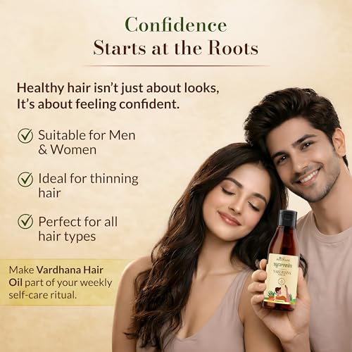 Image of Satthwa Vardhana Hair Oil | Rosemary, Pumpkin Seed & Saw Palmetto | Natural DHT Blockers for Hair Fall Control | For Men & Women | 150ml