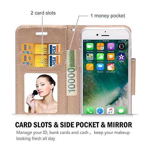 image for ProCase iPhone SE 2020 iPhone 8 iPhone 7 Wallet Case for Women, Stylis