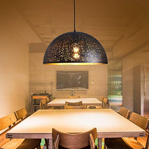 Candelabro loft industrial de hierro con casquillo E27 orientable 5