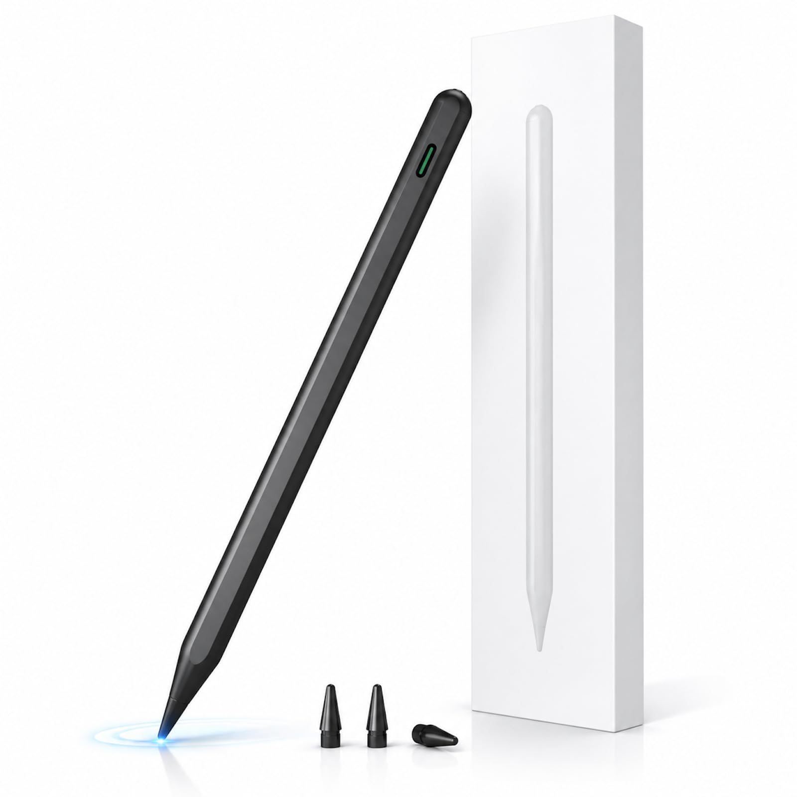 stylus pen for apple ipad pro 13/12.9/11-inch, ipad air m3/m2 2025 13/11-inch, ipad a16 11th-6th gen, ipad pencil pro 3/4/5/6th generation, compatible (2018-2025) with fast charging & palm rejection