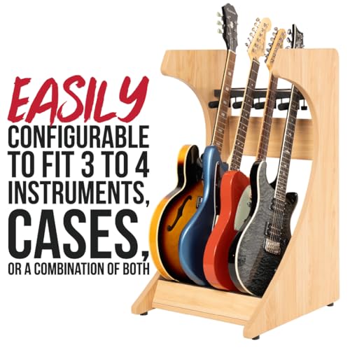 Rack Elite Series pour guitares Gator Frameworks noir à séparateurs compacts - 2