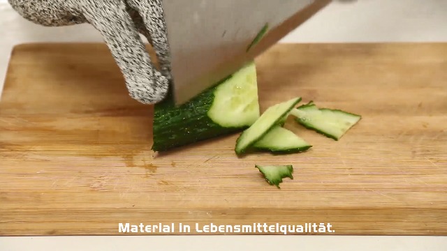 Grebarley Schnittschutzhandschuhe,Arbeitshandschuhe,Küchen Handschuhe,Level 5 Schutz,Lebensmittelecht,EN388 Zertifiziert,Gestrickt Handschuhe für Gartenbau/Baustelle/Küche (M, 1Paar) – Bild 8