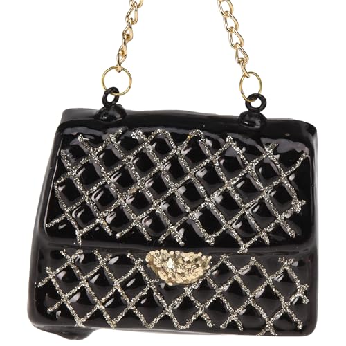 Glas Christbaumschmuck Set – lustige Baumhänger mit Glitzer,...