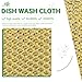 Rugged Glitter Dish Wash Net Heavy Duty, 4Pcs - Premium Non-Scratch Scouring Pads for Durable Cleaning - Glitter Kitchen Mesh Dish Cloth Set for Effective Dishwashing and Pan Scrubbing
