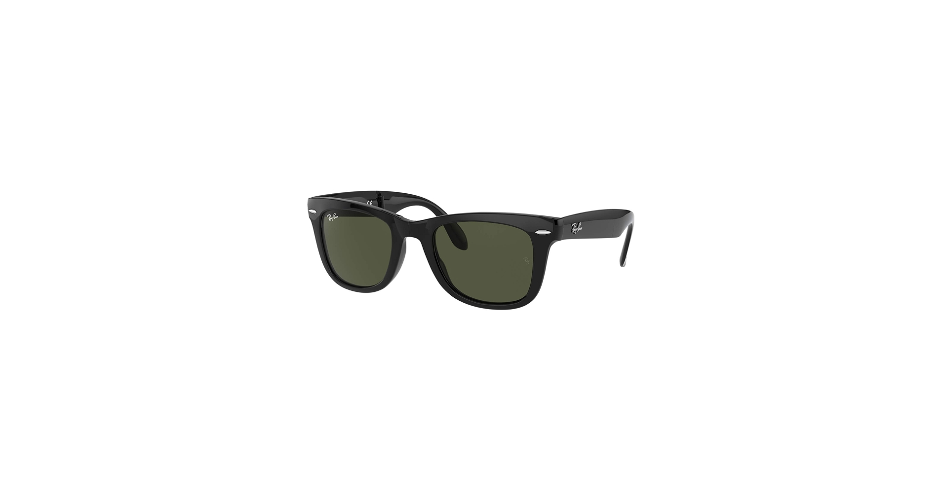 Amazon.com: Ray-Ban Man Sunglasses Black Frame, G-15 Green