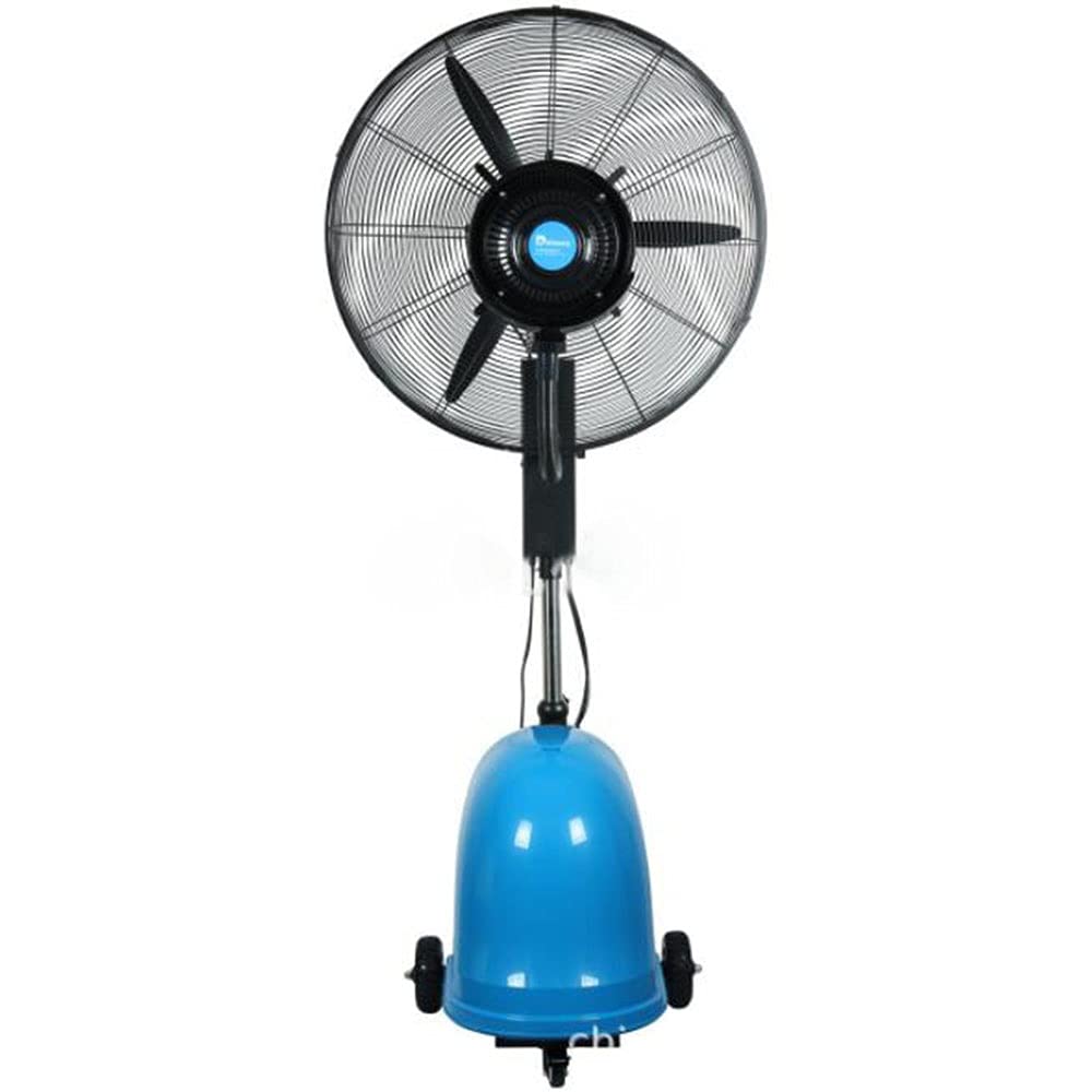 Ventilatore Portatile Nebulizzatore Con 3 Velocità, Funzionamento Silenzioso, Alte Prestazioni, Elegante Ventilatore Nebulizzatore Da Esterno Con Motore In Rame, Ventilatori Da Patio Per Rinfrescare