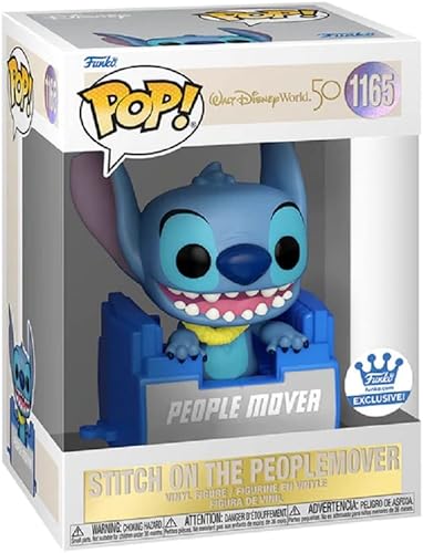 Funko POP! Disney: Stitch on The Peoplemover - Walt Disney World 50th