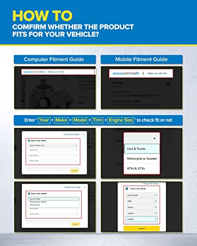 Philtop 20-1039 Power Steering Pump Oe Fit For Wrangler 2012-2017, Wrangler Jk 2018-2018, Power Assist Pump 5154400Ac #TOP6