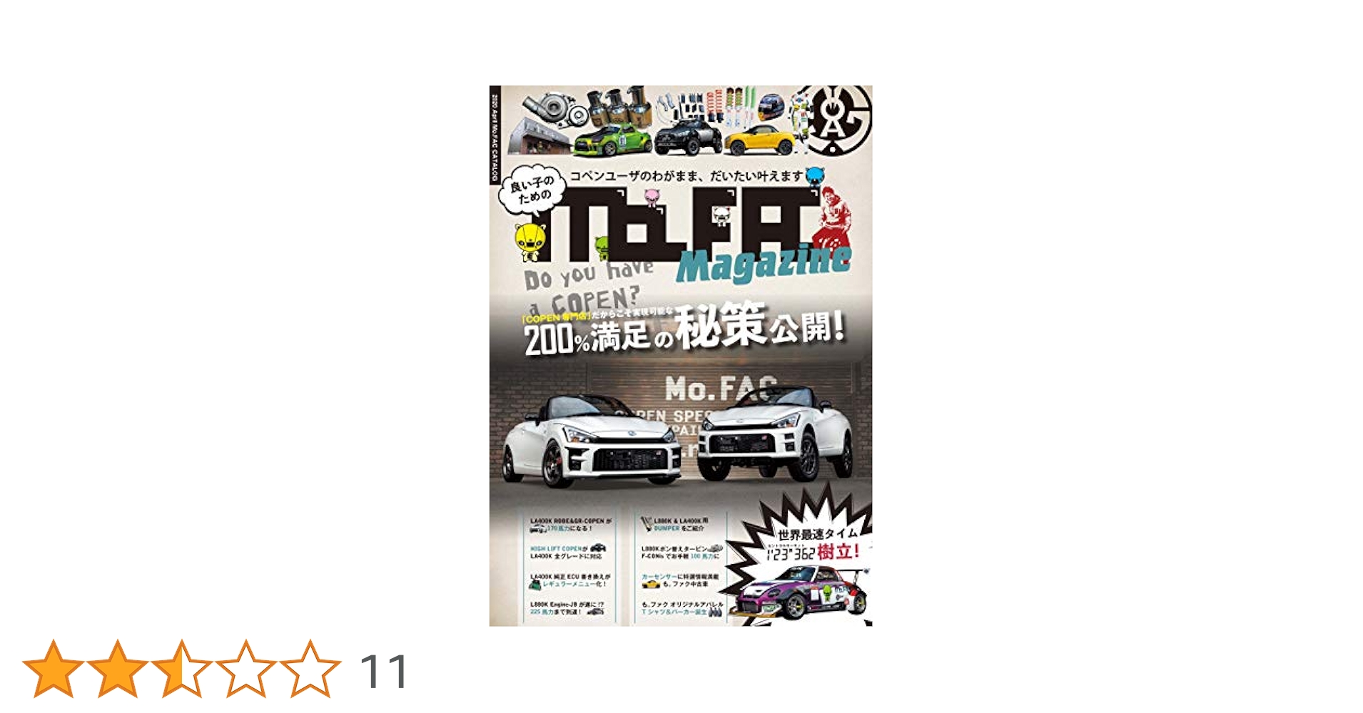 Mo.FAC Magazine: 2020 April | コペン専門店も。ファク | 車