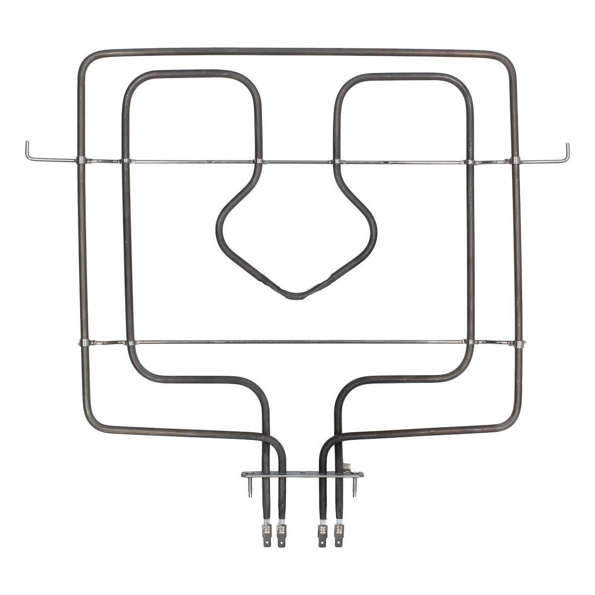 Oberhitze für Backofen kompatibel mit gorenje 709465 kompatibel mit gorenje 7094666, 824983 kompatibel mit Küppersbusch 548271 Zweikreisheizelement 2700W