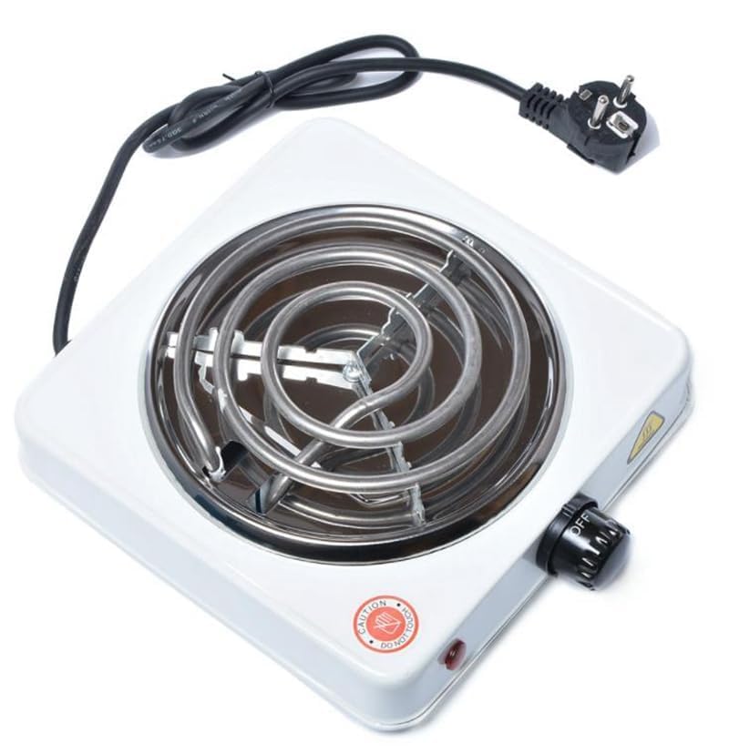 VDHJA Instant Coal Heater 1000W Charcoal Burner Hot Plate For Coal Heater, Hookah Coal Burner For Home, Electric Burner Stove,Coil Stove – Mix Colors – Pack Of 1 – Radiant