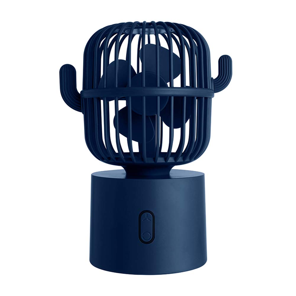 Mini ventilateur à main portable USB : fini la sueur au bureau avec ce petit cactus