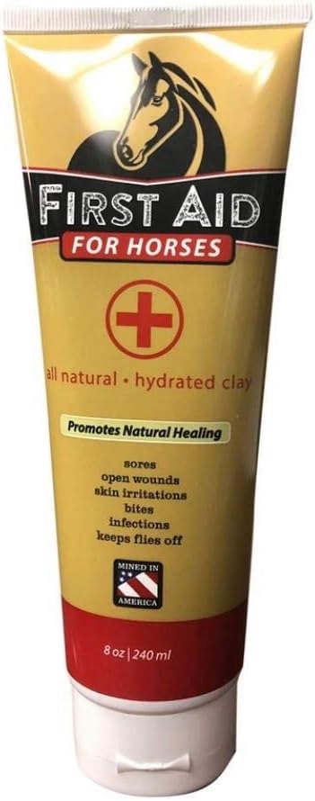 REDMOND First Aid All Natural Hydrated Clay for Horses, 8 Ounce Tube REDMOND First Aid All Natural Hydrated Clay for Horses, 8 Ounce Tube