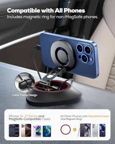 Nulaxy S08 Magsafe Soporte para Laptop y Auto miniatura 3