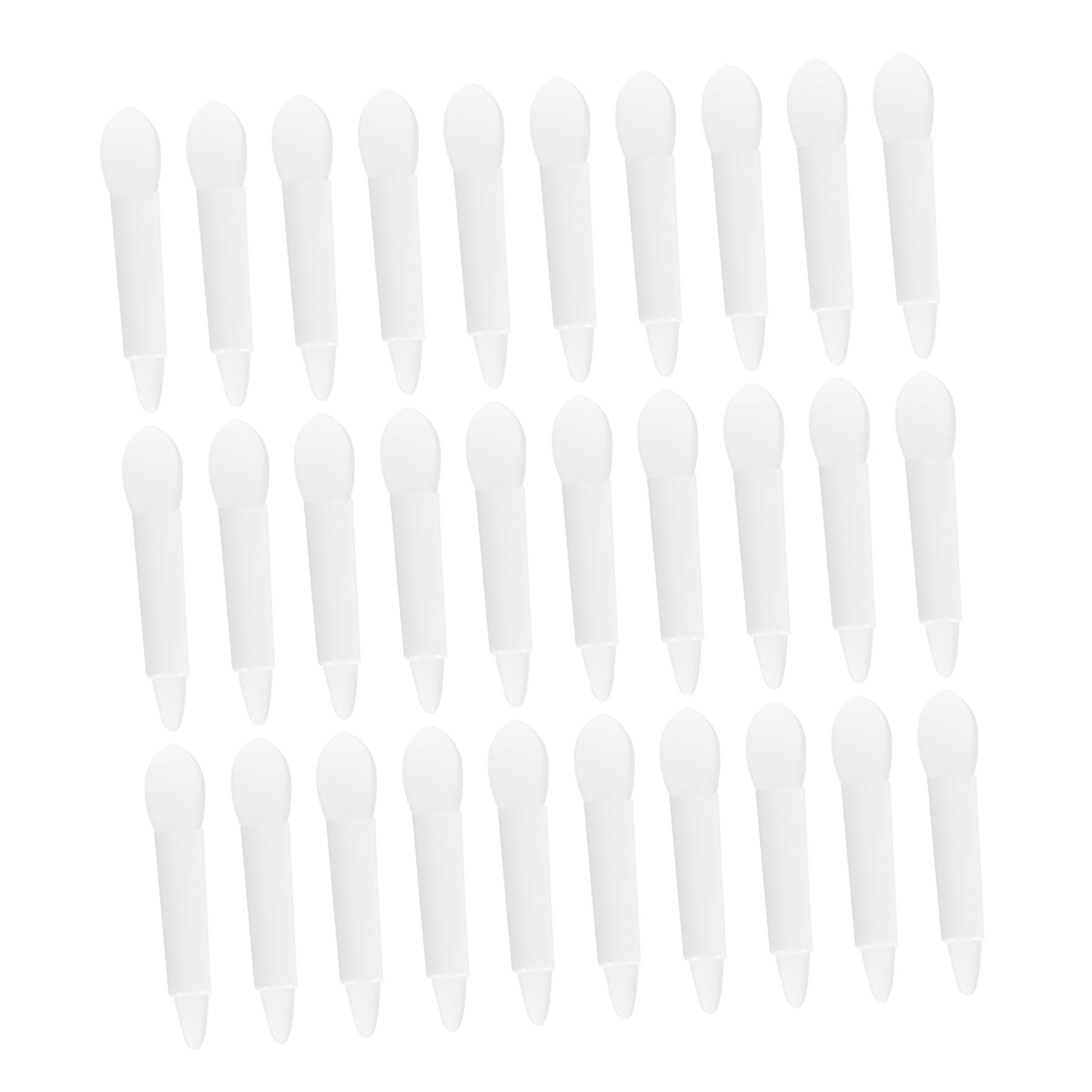Gogogmee 30pcs Silicone Lip Mask Brush Comfortable Handle Face Mask Applicator Tool