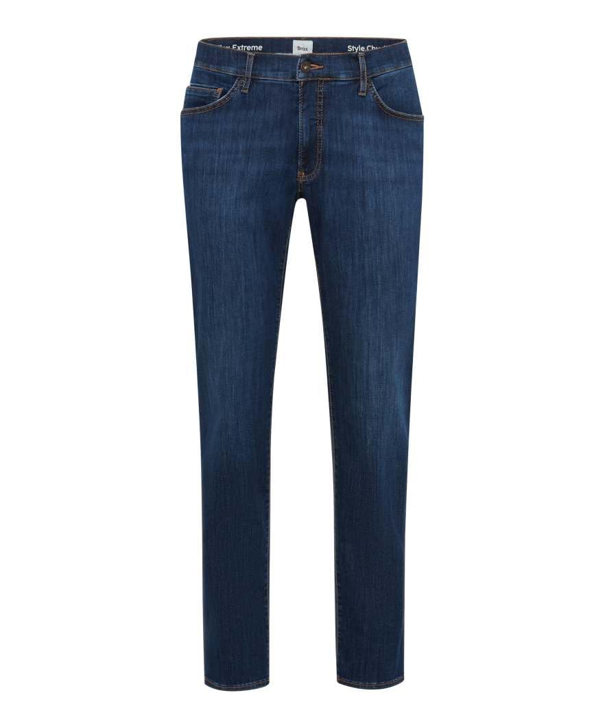 BRAX Men's Style Chuck Hi Flex Extreme Jeans, 25 Regular Blue, 34 W/34 L