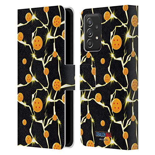 Dragon Ball Étui Portefeuille Galaxy A52 Housse Cuir Officielle