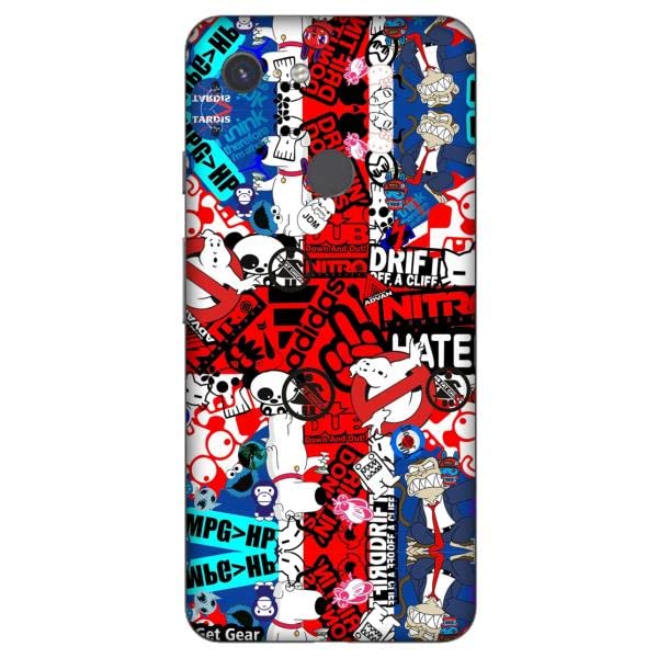 Gadget Gear Vinyl Skin Back Sticker (Not a Cover) Ghost Busters (60) Mobile Skin Compatible with Google Pixel 3 (Only Back Panel Coverage Sticker)