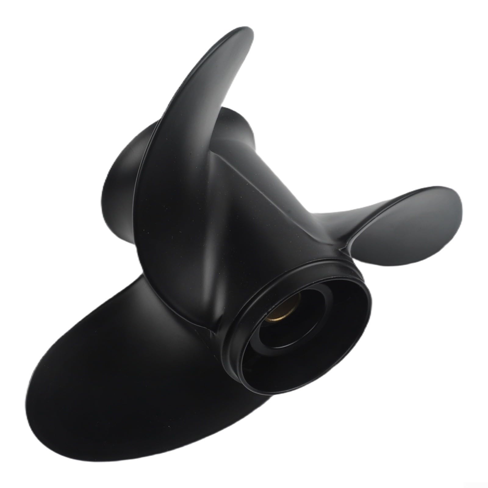 Aluminium-Außenbordpropeller 9x9 Steigung 8 für Mercury 6–15 PS, ersetzt 48–828156A12, schwarzer Marinemotorpropeller mit Rechtsrotation