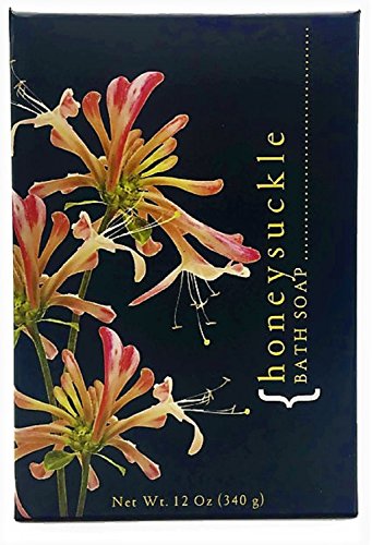 Honeysuckle Scented Moisturizing Large Bath Soap - 12 oz Bath Bar