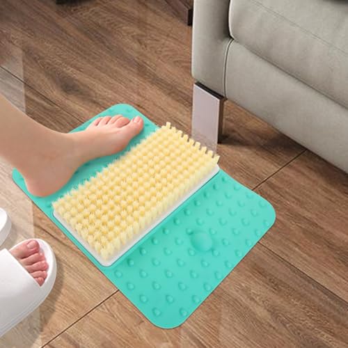 Tapis de massage pour TPR Mipcase avec brosse exfoliante pour douche - 8